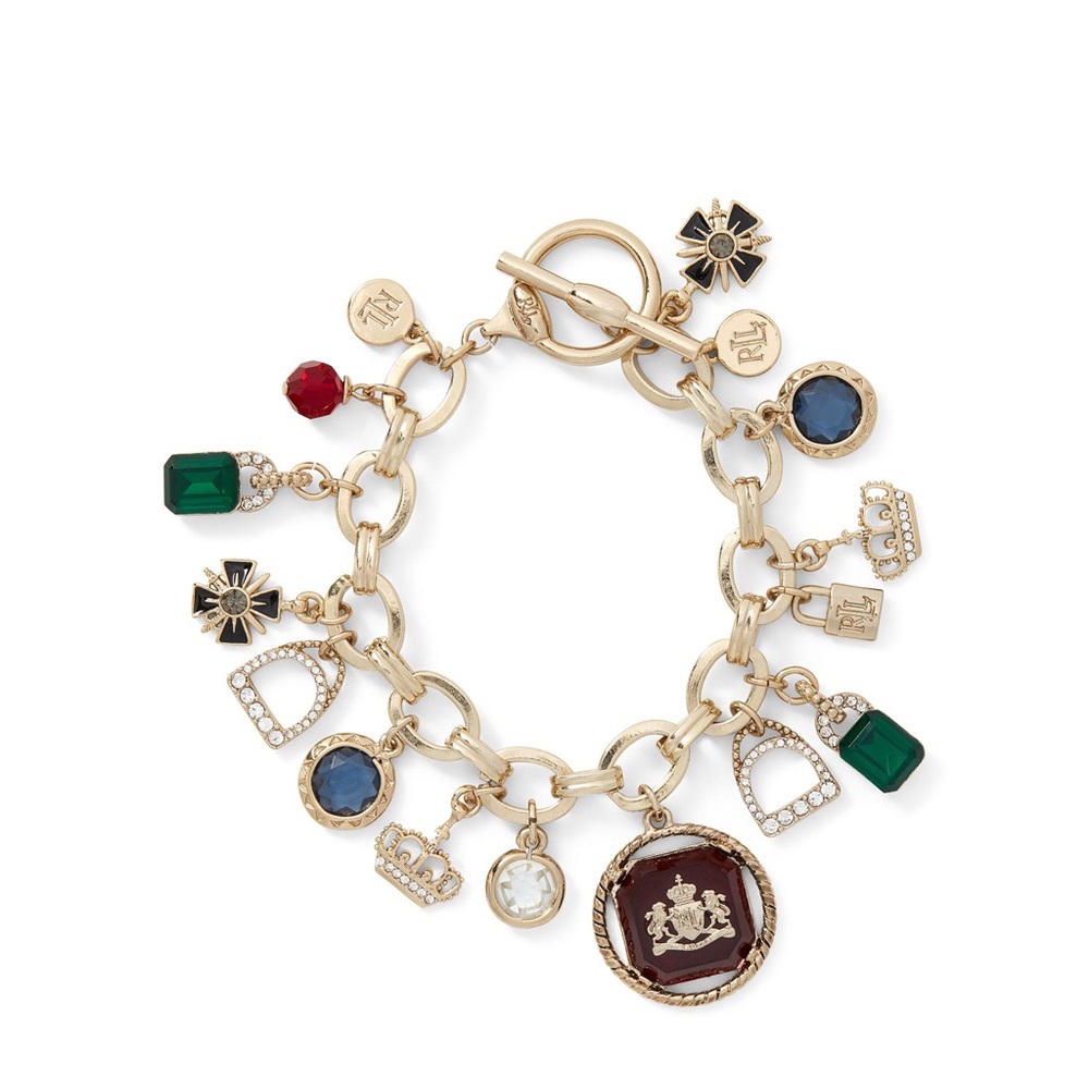 Look for Lauren Ralph Lauren Gold Charm Bracelet